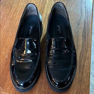 Paul Green Black Loafers Slip-Ons